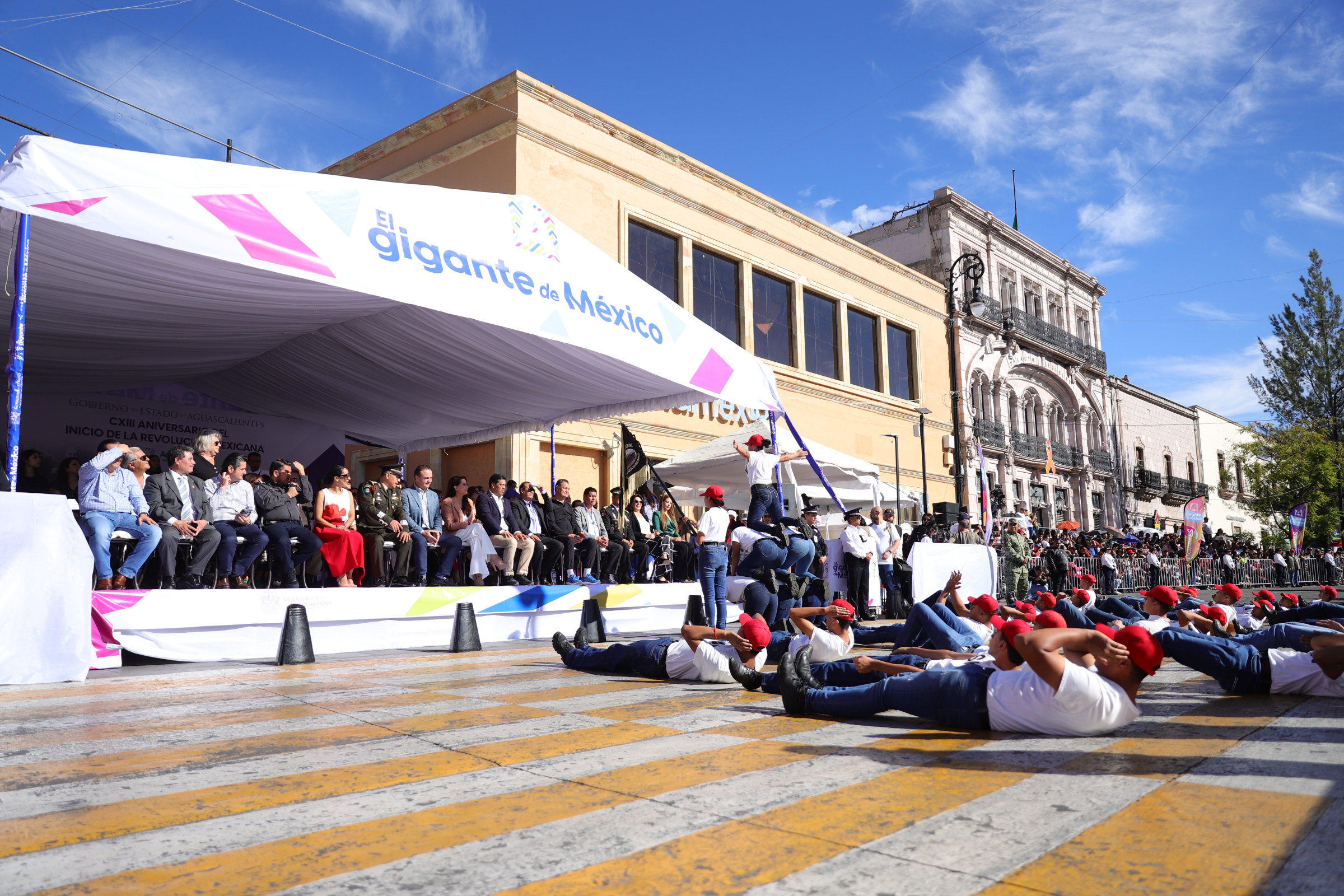 Aguascalientes, Cierre de calles, Desfile, 20 de Noviembre
