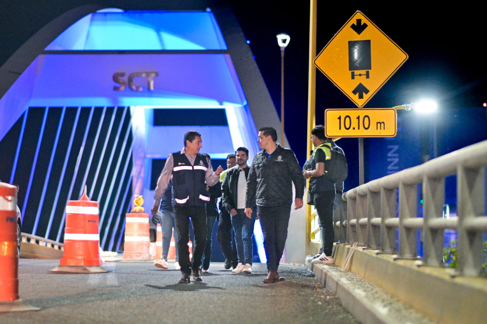 obras públicas, puente bicentenario, Tere Jiménez, Ags, Aguascalientes, 